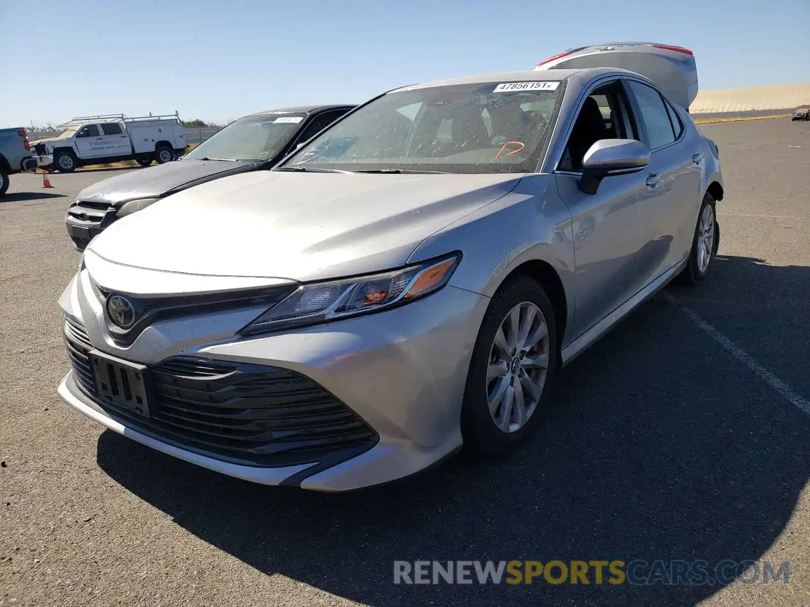 2 Photograph of a damaged car 4T1B11HK3KU290209 TOYOTA CAMRY 2019