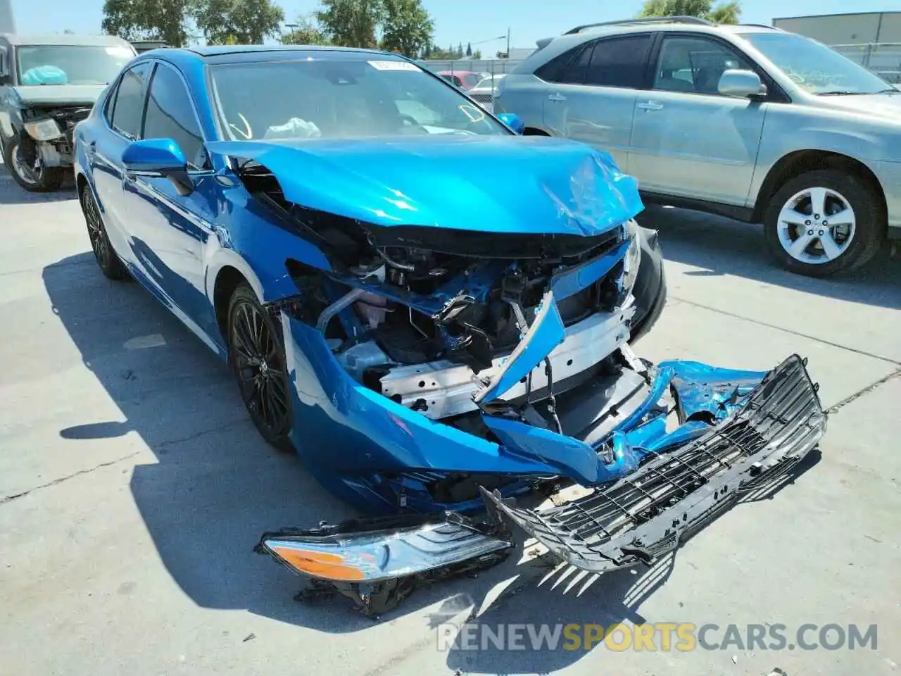 1 Photograph of a damaged car 4T1B11HK3KU290453 TOYOTA CAMRY 2019