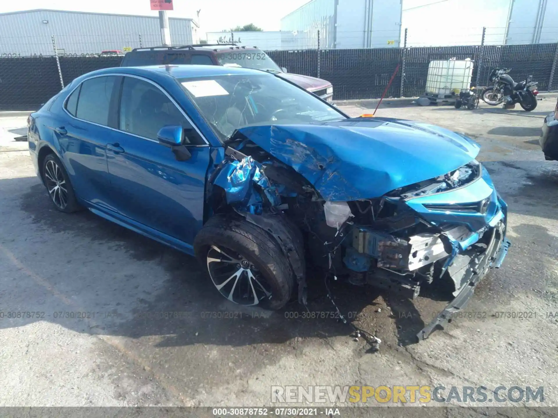 1 Photograph of a damaged car 4T1B11HK3KU290761 TOYOTA CAMRY 2019