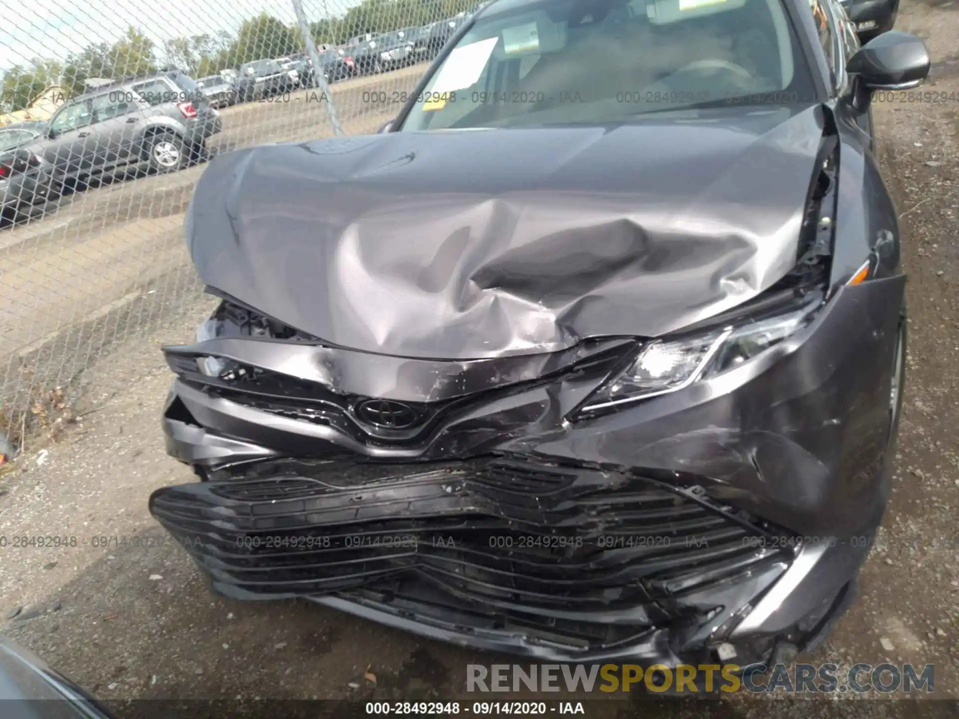 6 Photograph of a damaged car 4T1B11HK3KU291392 TOYOTA CAMRY 2019