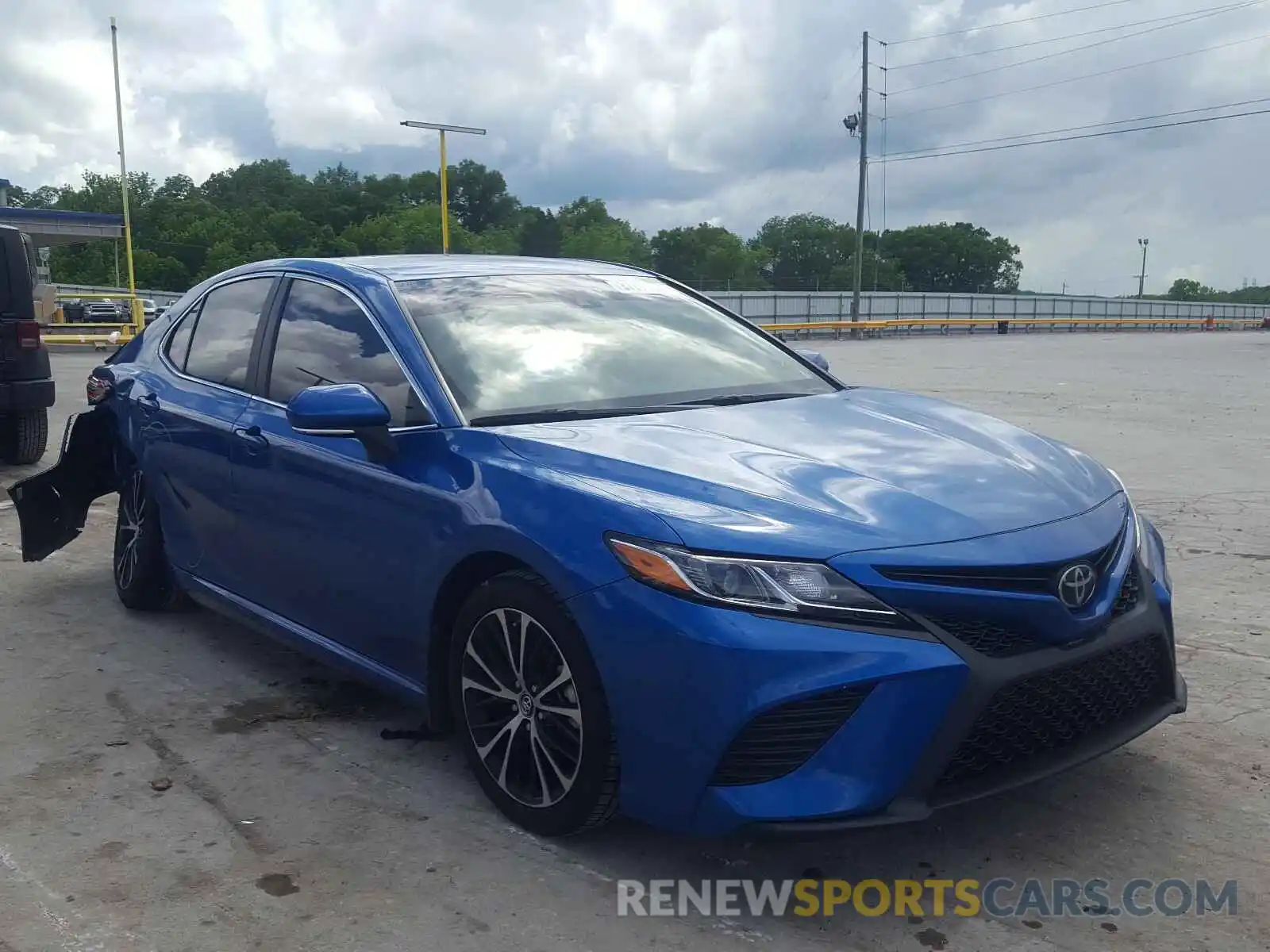 1 Photograph of a damaged car 4T1B11HK3KU291456 TOYOTA CAMRY 2019