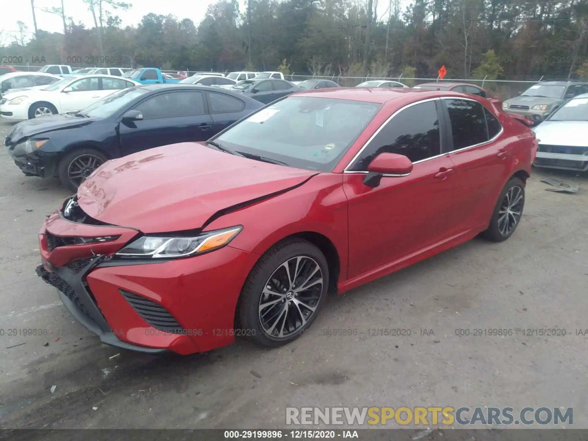 2 Photograph of a damaged car 4T1B11HK3KU291716 TOYOTA CAMRY 2019