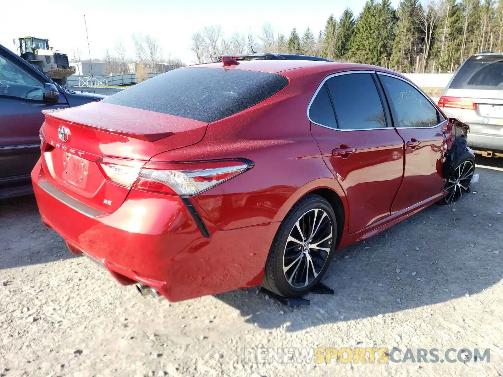 4 Фотография поврежденного автомобиля 4T1B11HK3KU292428 TOYOTA CAMRY 2019