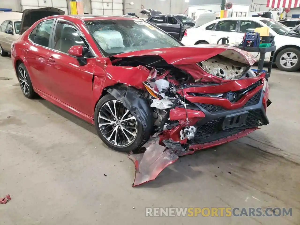 1 Photograph of a damaged car 4T1B11HK3KU293028 TOYOTA CAMRY 2019