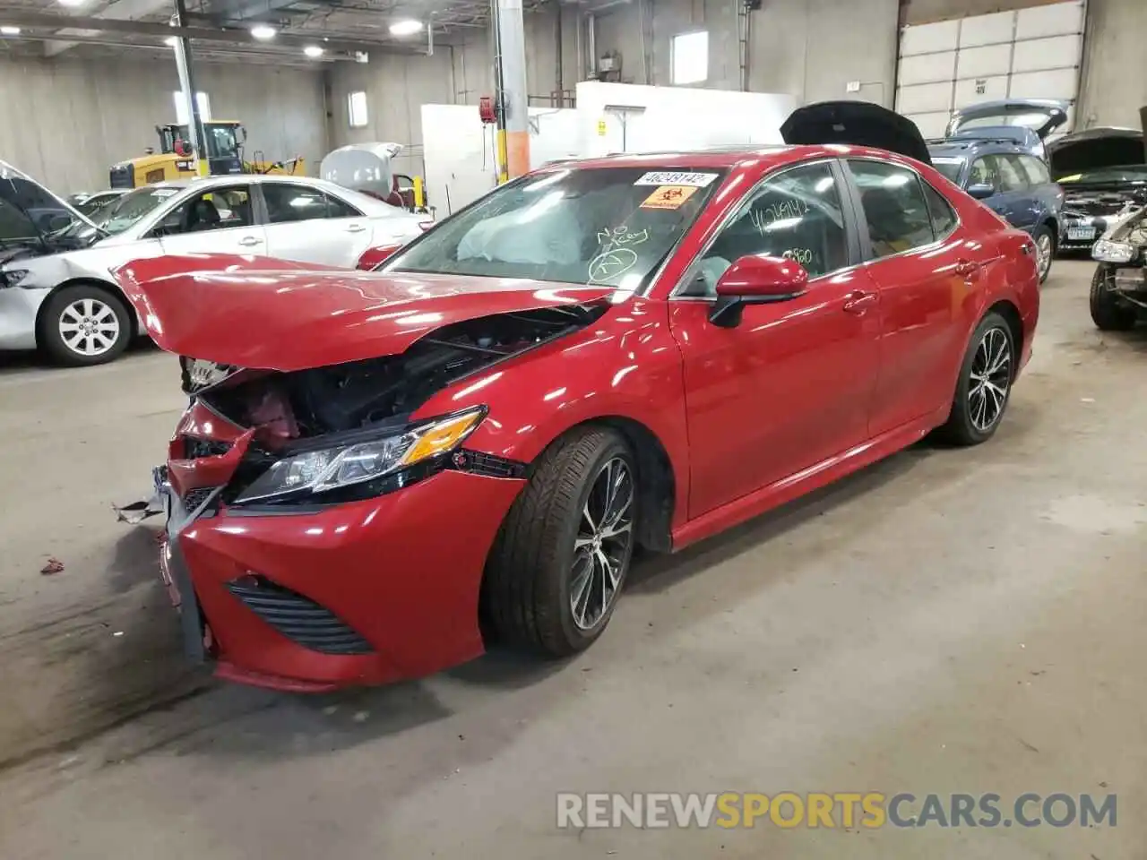 2 Photograph of a damaged car 4T1B11HK3KU293028 TOYOTA CAMRY 2019