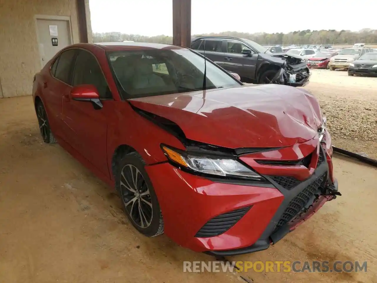 1 Photograph of a damaged car 4T1B11HK3KU293322 TOYOTA CAMRY 2019