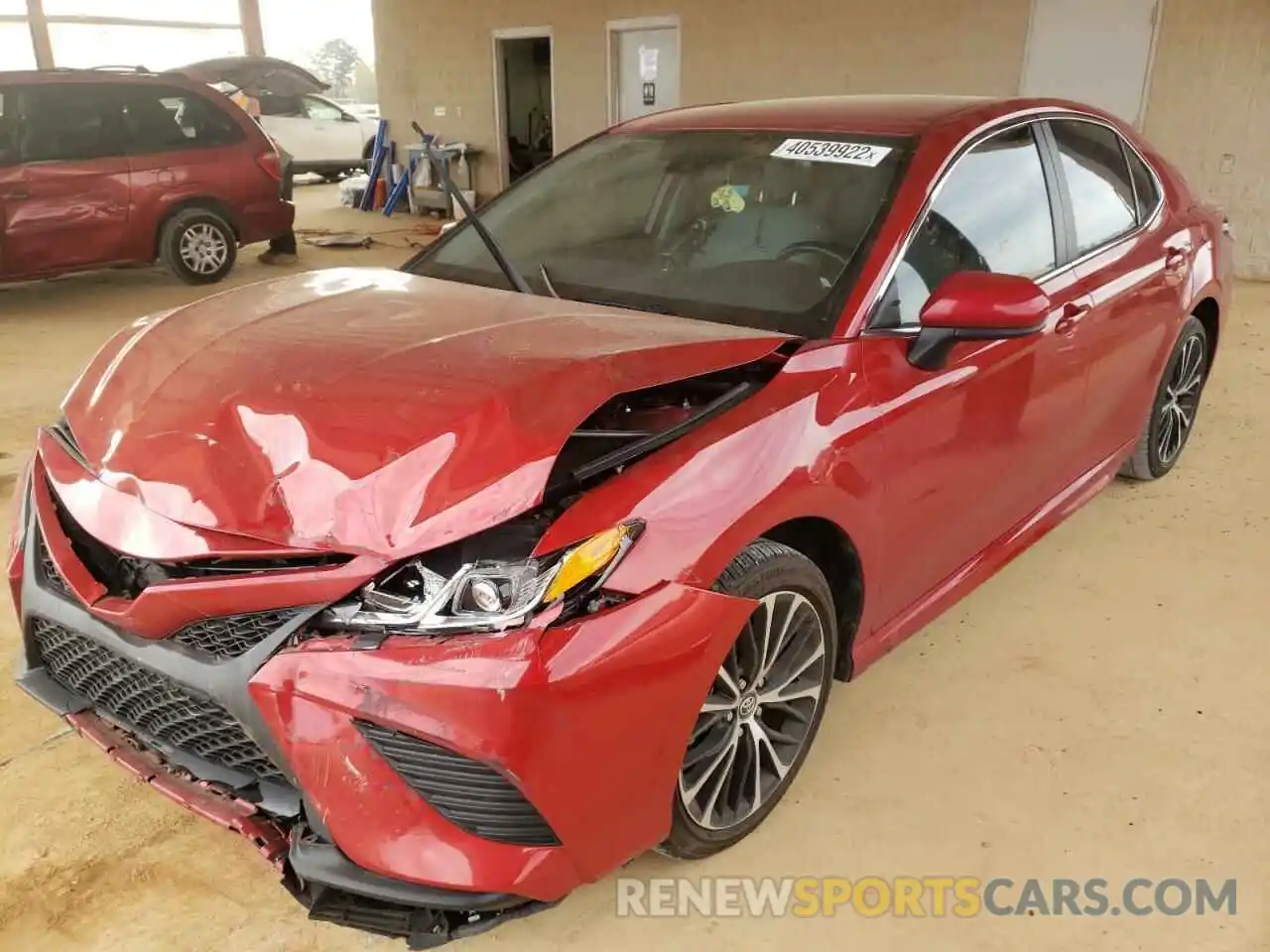 2 Photograph of a damaged car 4T1B11HK3KU293322 TOYOTA CAMRY 2019