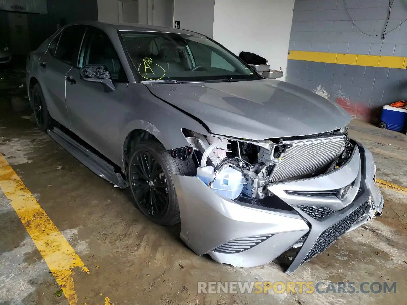 1 Photograph of a damaged car 4T1B11HK3KU293854 TOYOTA CAMRY 2019