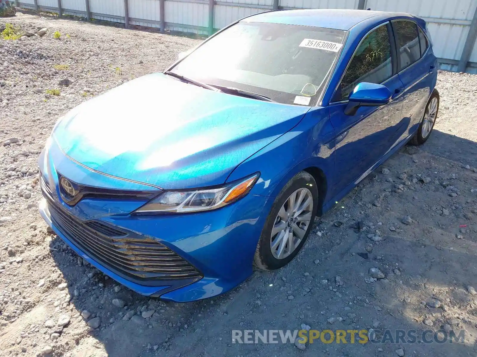 2 Photograph of a damaged car 4T1B11HK3KU294003 TOYOTA CAMRY 2019