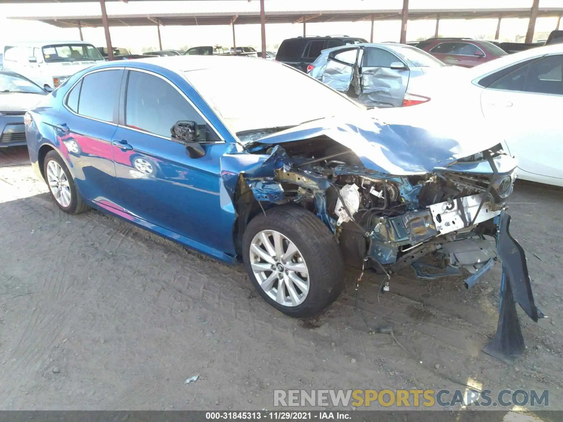 1 Photograph of a damaged car 4T1B11HK3KU294082 TOYOTA CAMRY 2019