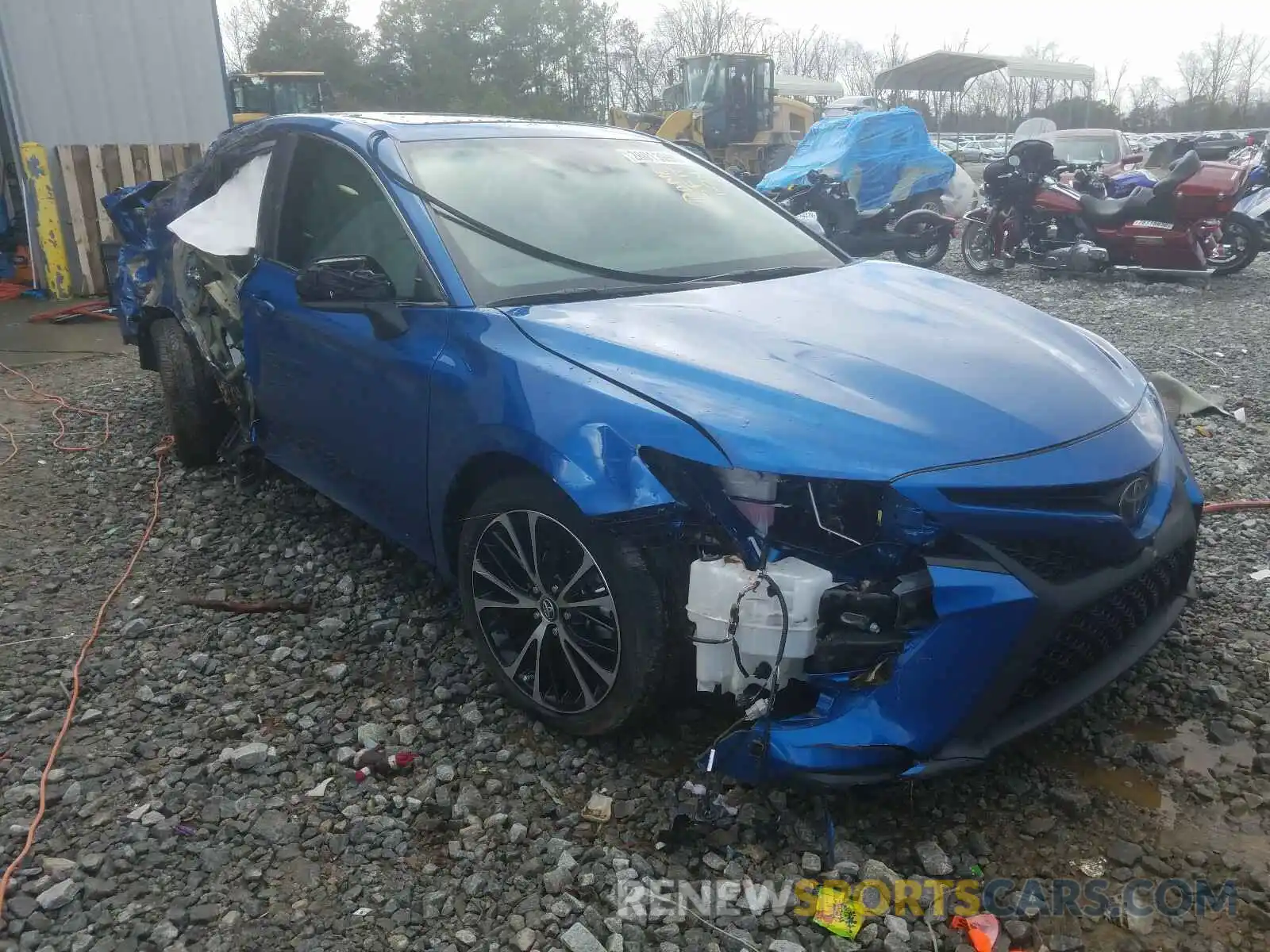 1 Photograph of a damaged car 4T1B11HK3KU295264 TOYOTA CAMRY 2019