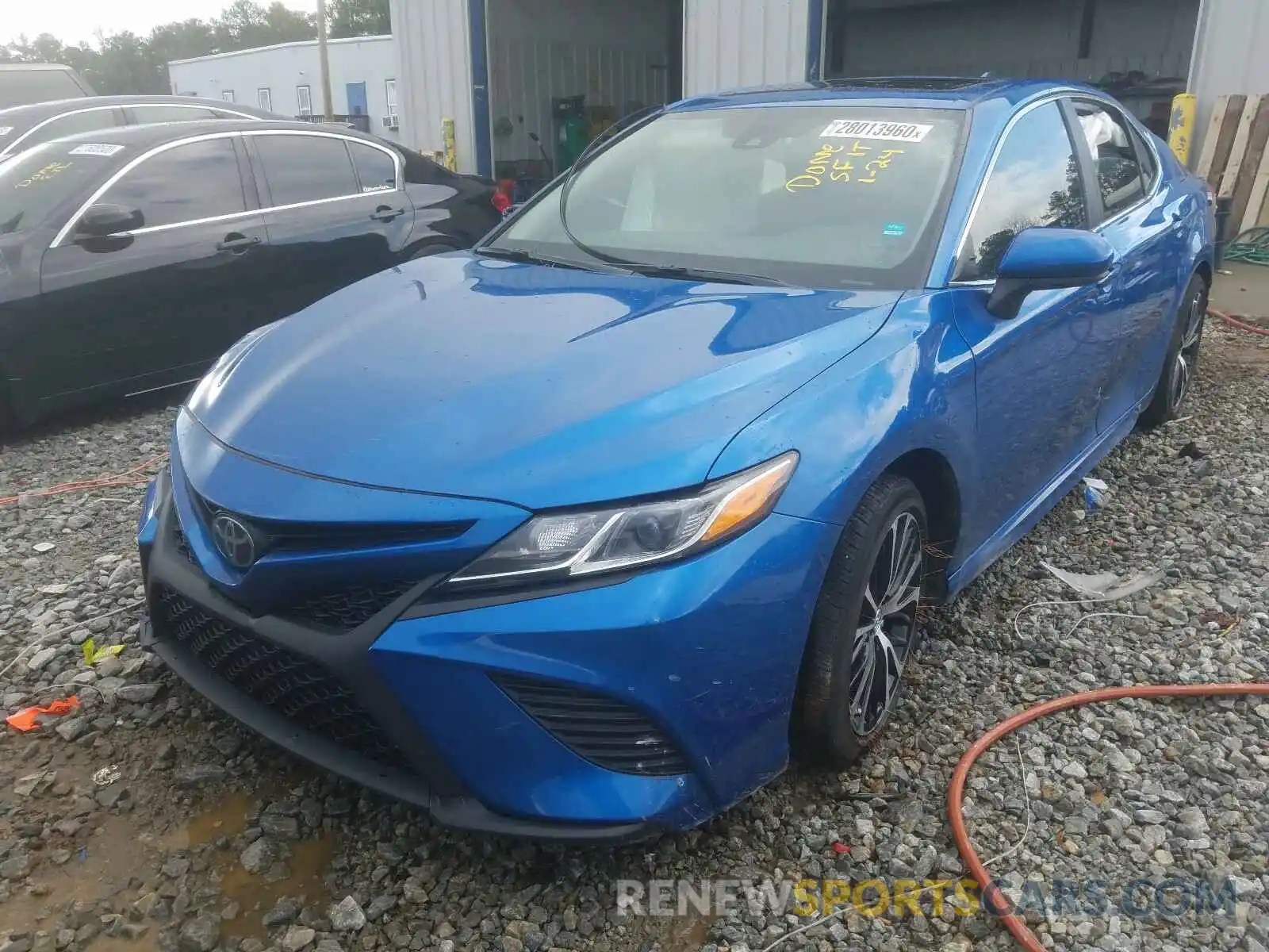 2 Photograph of a damaged car 4T1B11HK3KU295264 TOYOTA CAMRY 2019