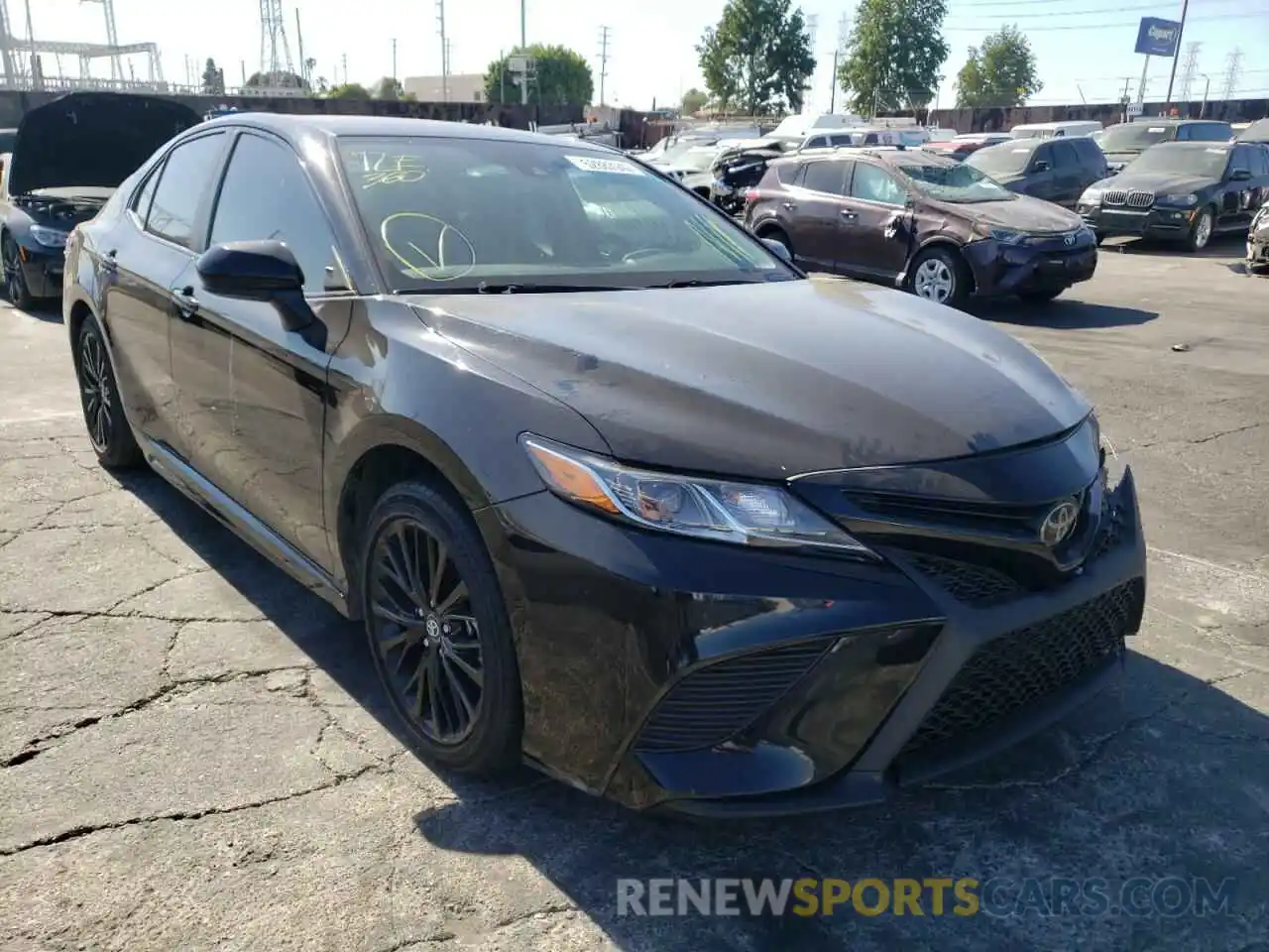 1 Photograph of a damaged car 4T1B11HK3KU296155 TOYOTA CAMRY 2019