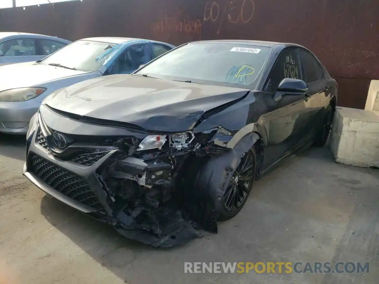 2 Photograph of a damaged car 4T1B11HK3KU296155 TOYOTA CAMRY 2019