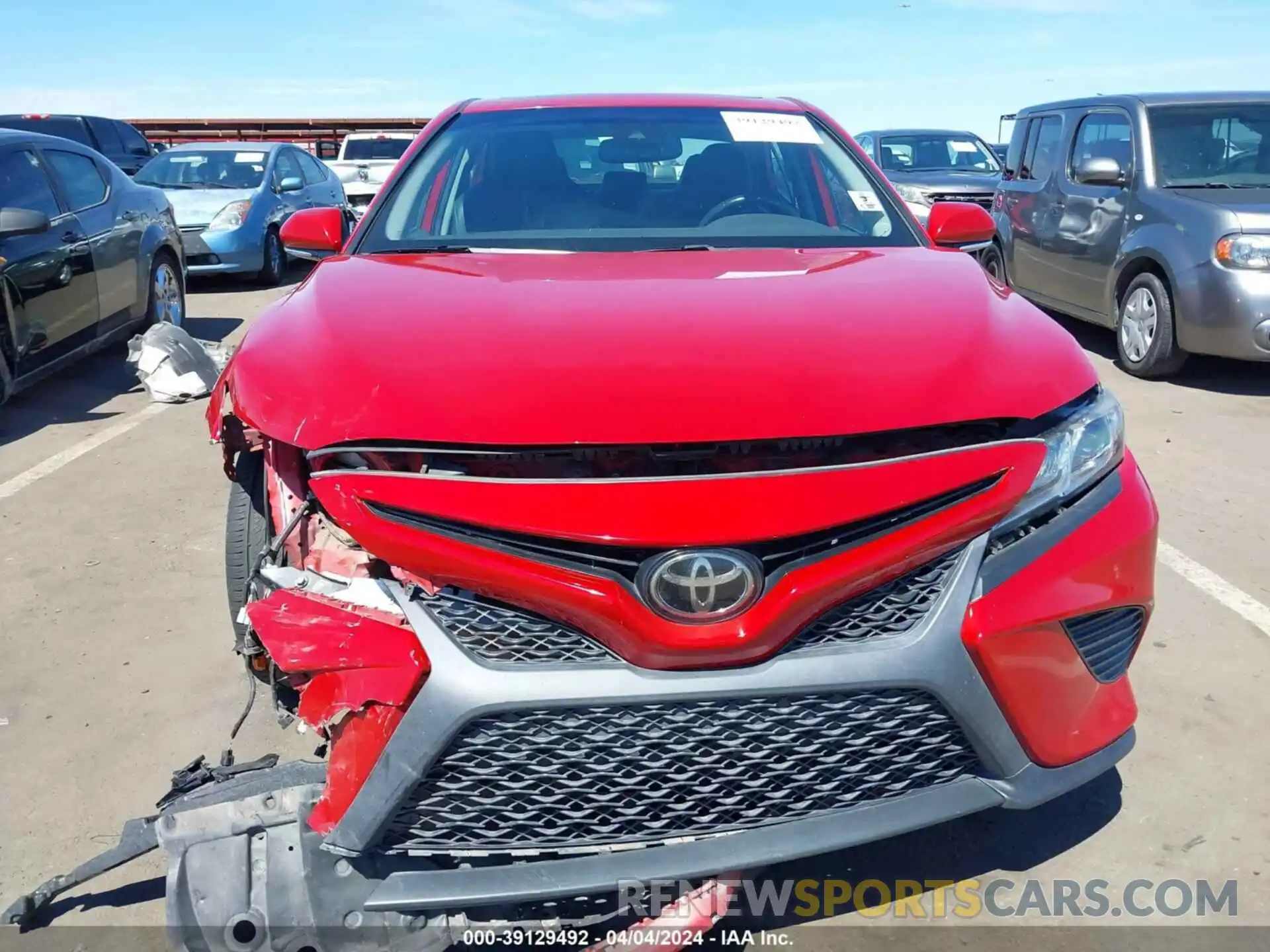 13 Photograph of a damaged car 4T1B11HK3KU297872 TOYOTA CAMRY 2019