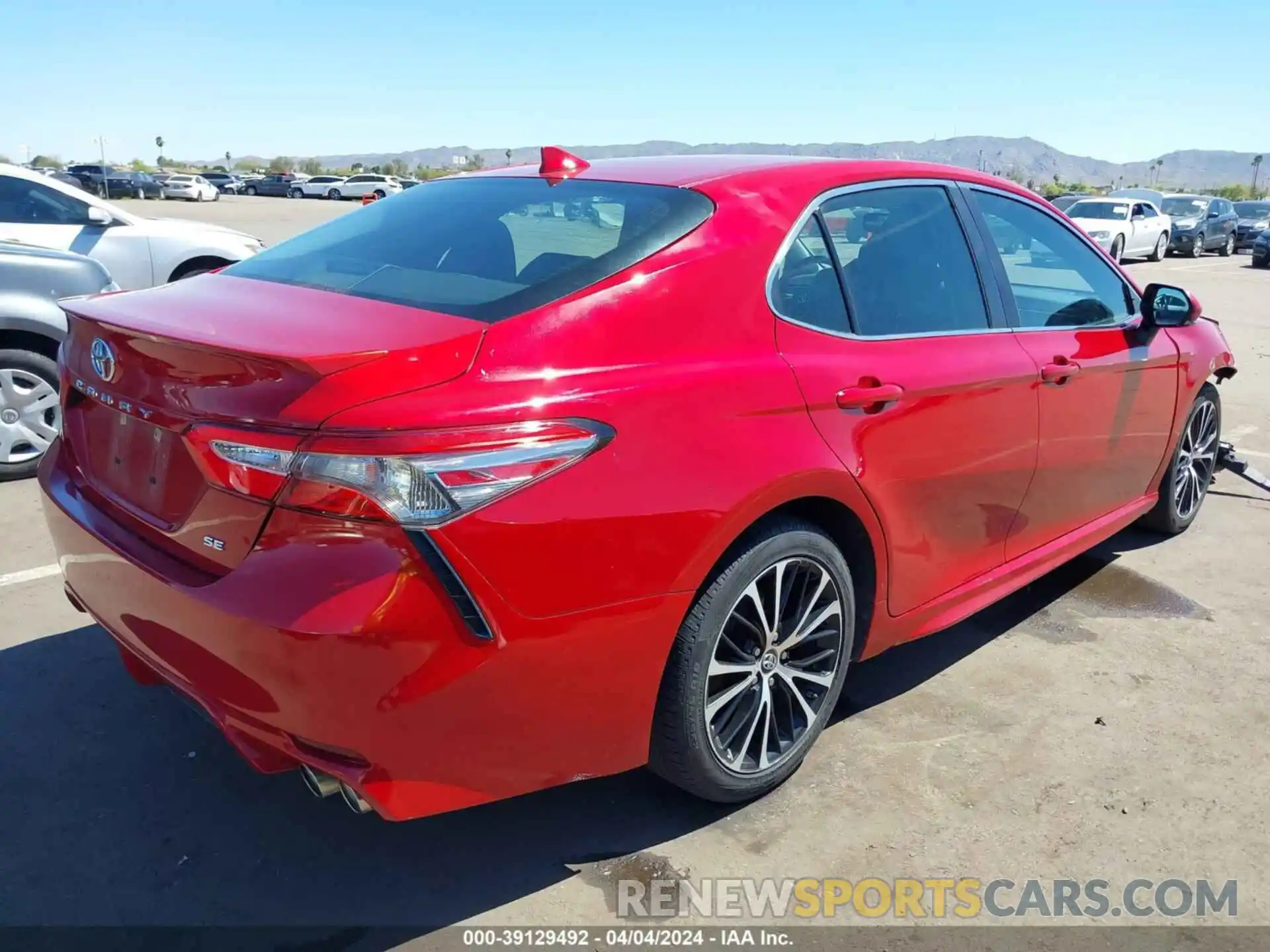 4 Photograph of a damaged car 4T1B11HK3KU297872 TOYOTA CAMRY 2019