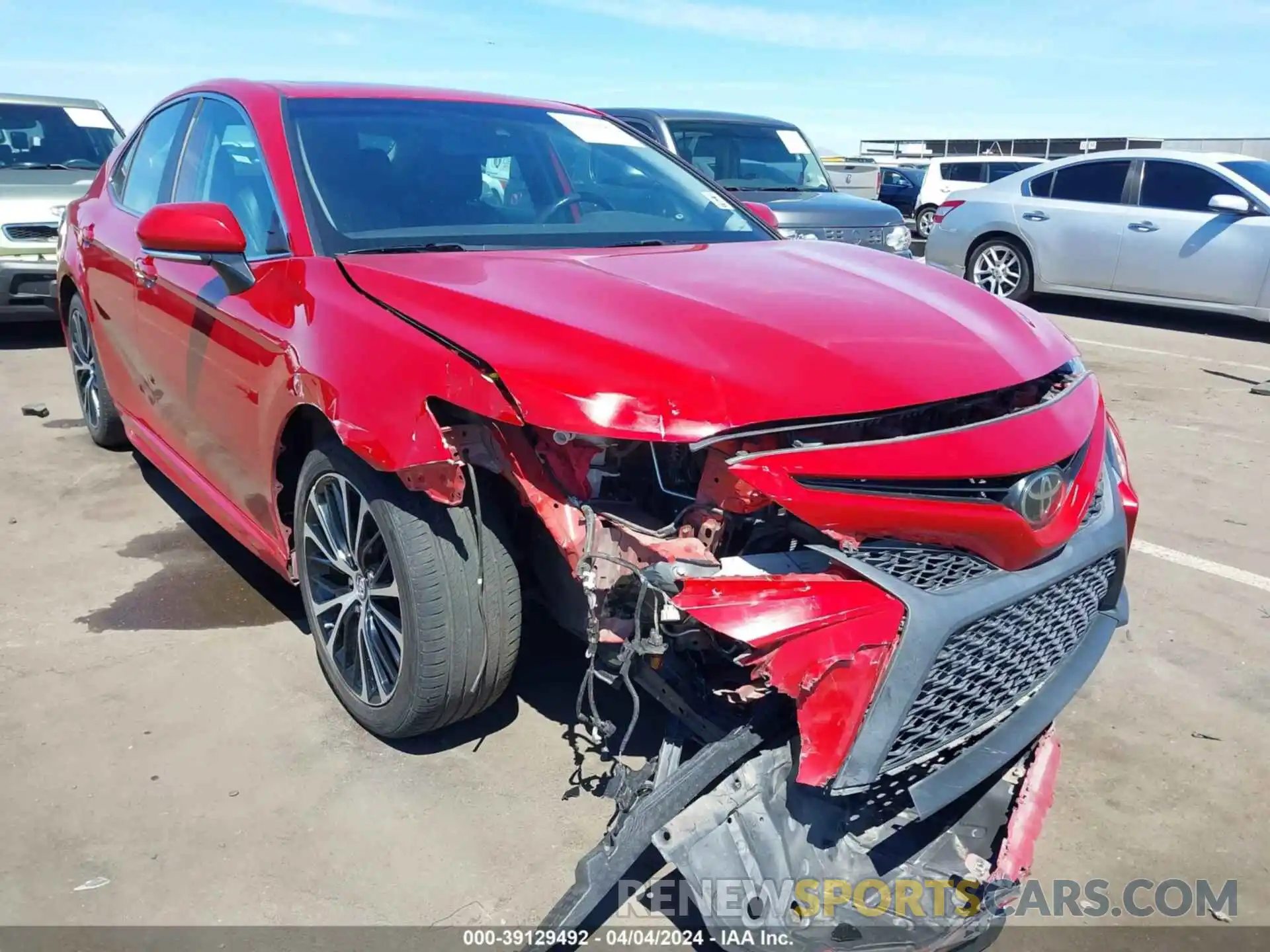 6 Photograph of a damaged car 4T1B11HK3KU297872 TOYOTA CAMRY 2019