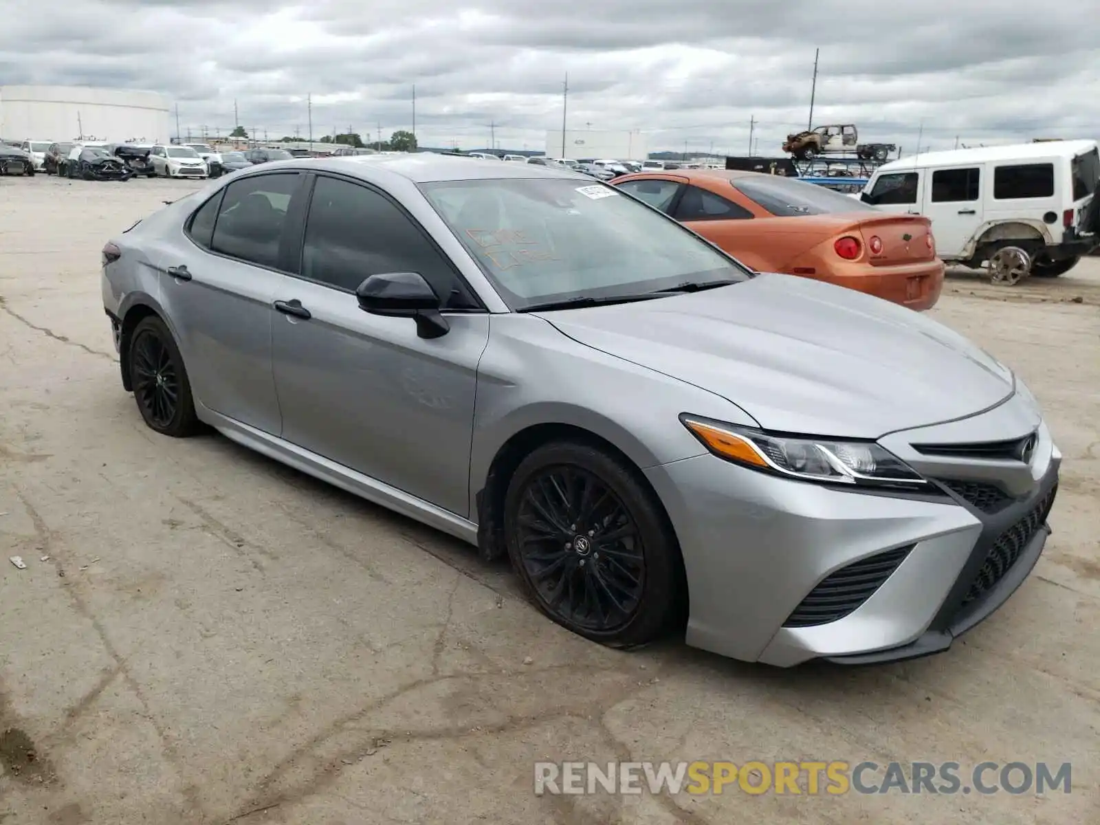 1 Photograph of a damaged car 4T1B11HK3KU299248 TOYOTA CAMRY 2019