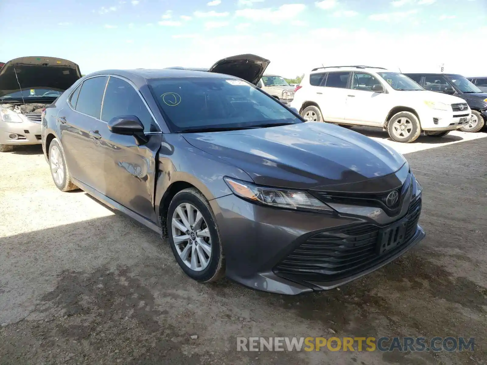 1 Photograph of a damaged car 4T1B11HK3KU680050 TOYOTA CAMRY 2019