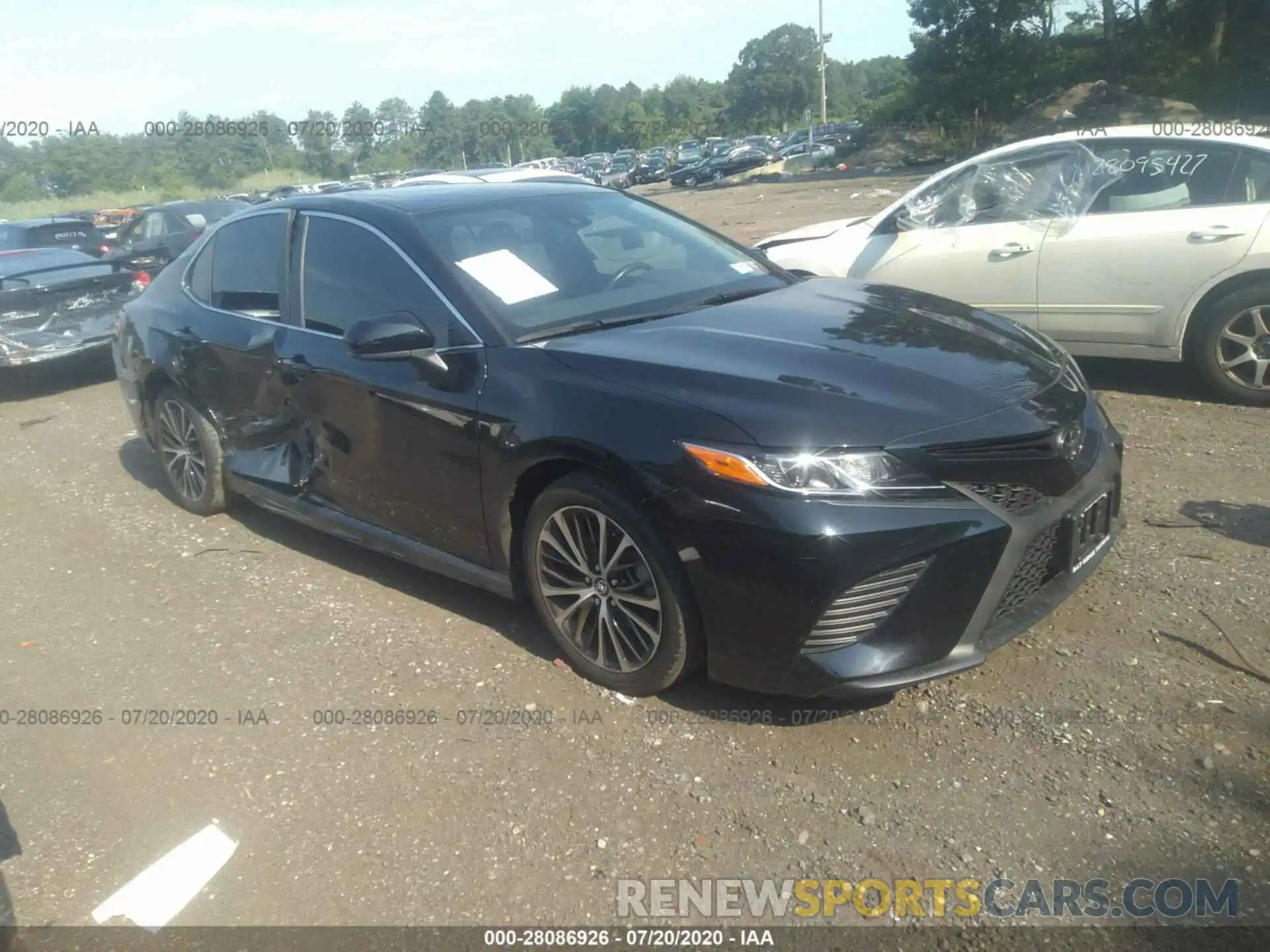 1 Photograph of a damaged car 4T1B11HK3KU680291 TOYOTA CAMRY 2019