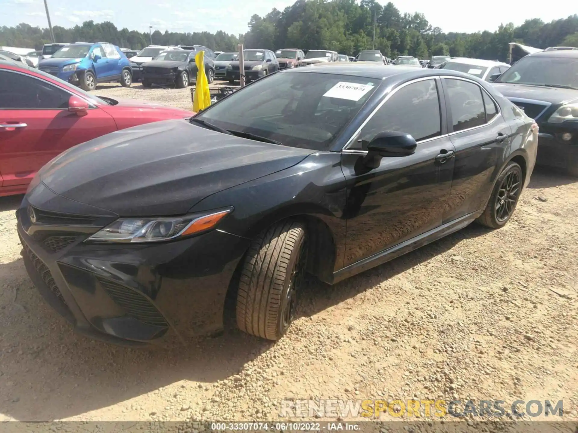 2 Photograph of a damaged car 4T1B11HK3KU682008 TOYOTA CAMRY 2019