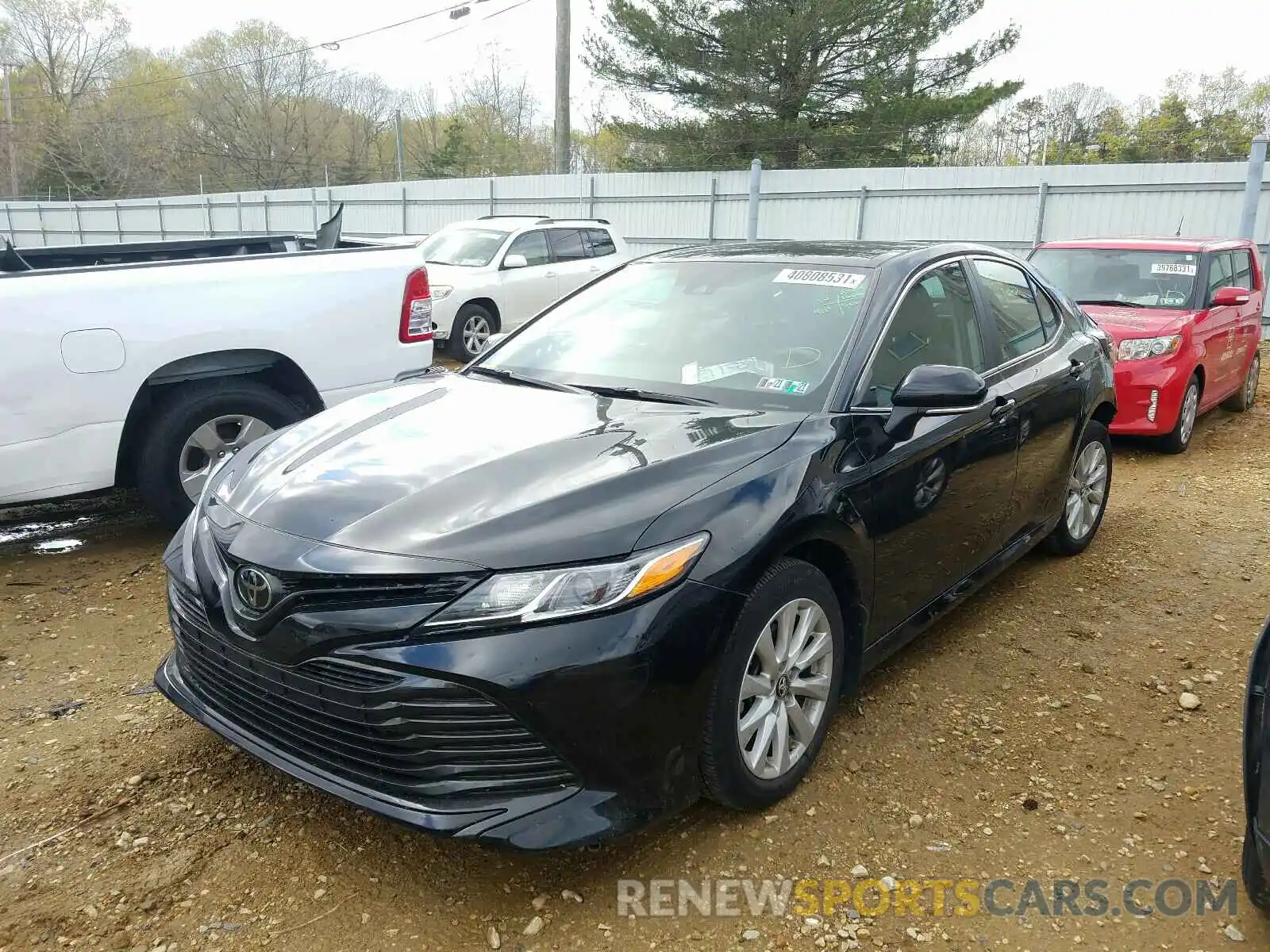 2 Photograph of a damaged car 4T1B11HK3KU682428 TOYOTA CAMRY 2019