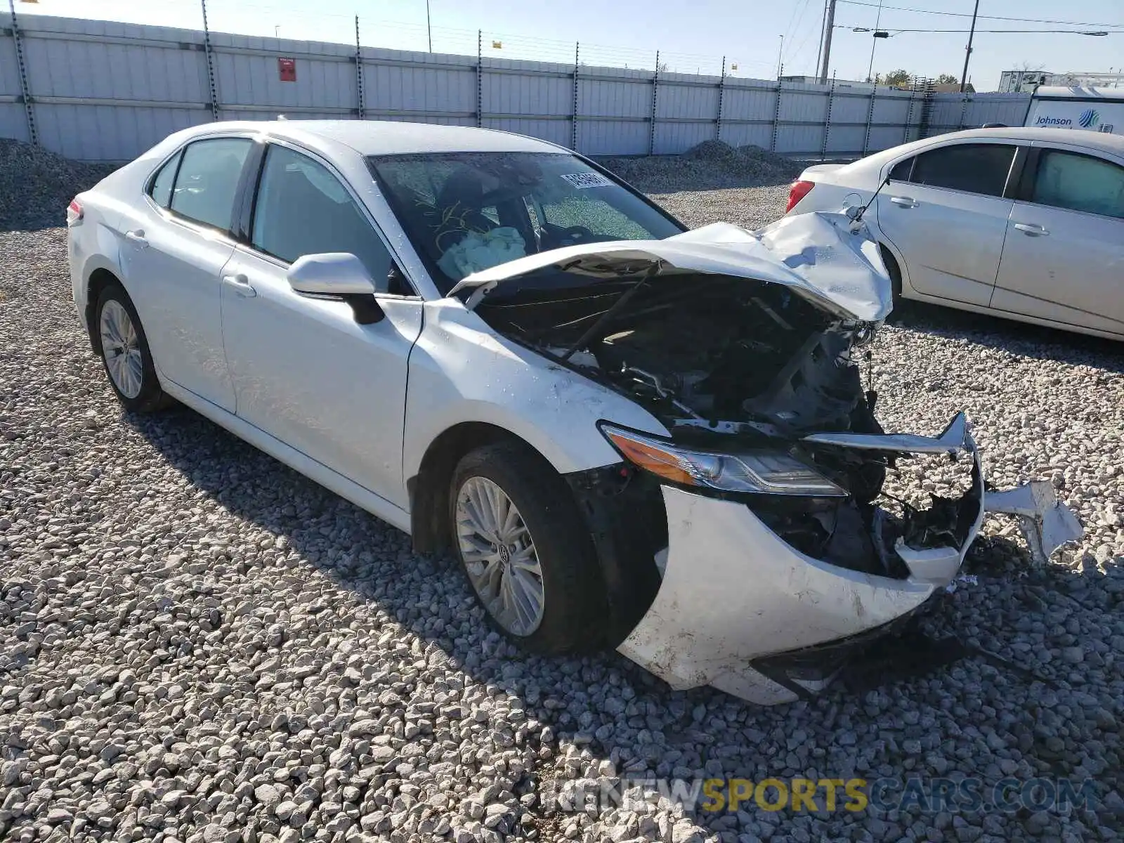 1 Photograph of a damaged car 4T1B11HK3KU682879 TOYOTA CAMRY 2019