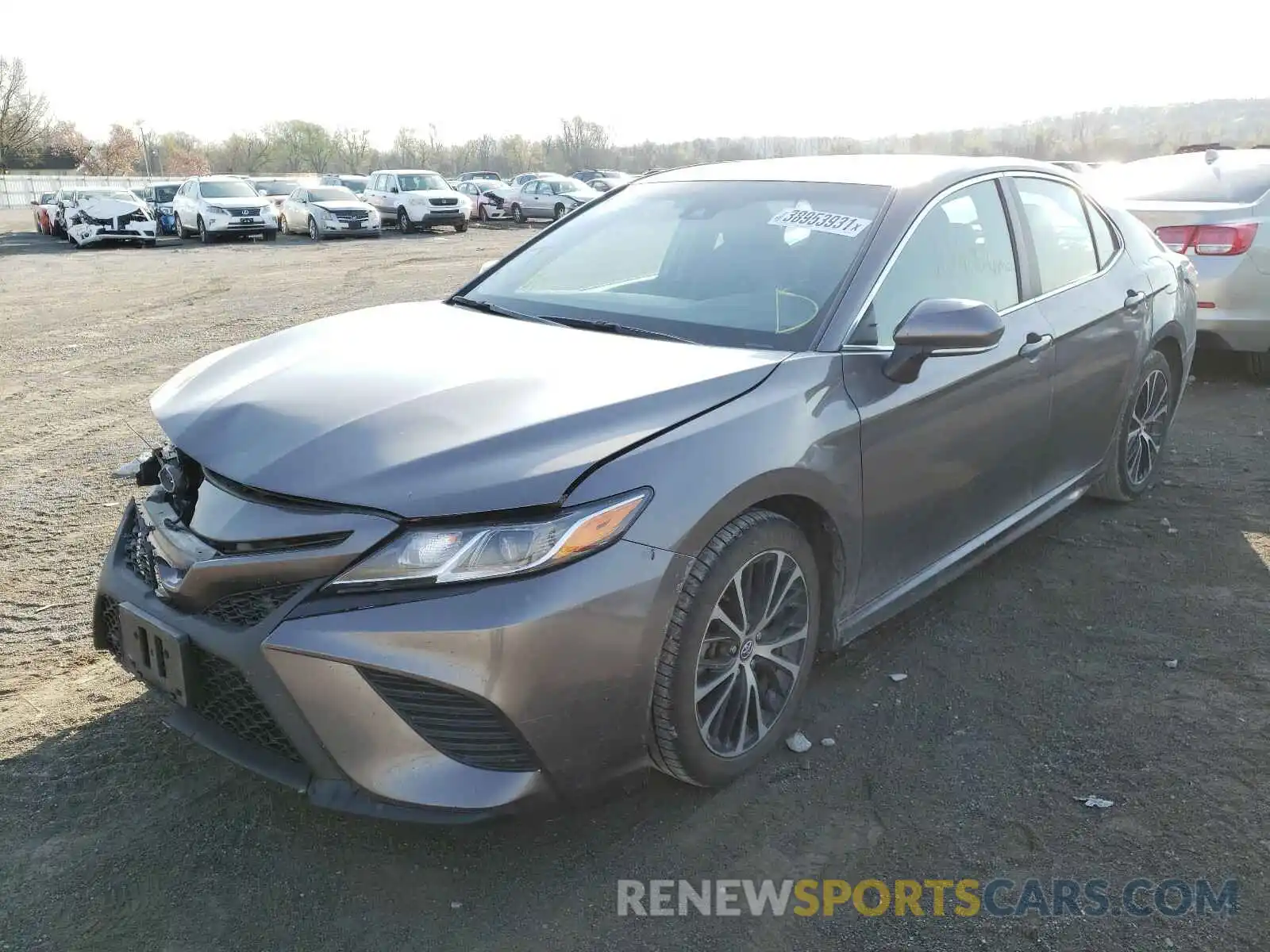 2 Photograph of a damaged car 4T1B11HK3KU682901 TOYOTA CAMRY 2019