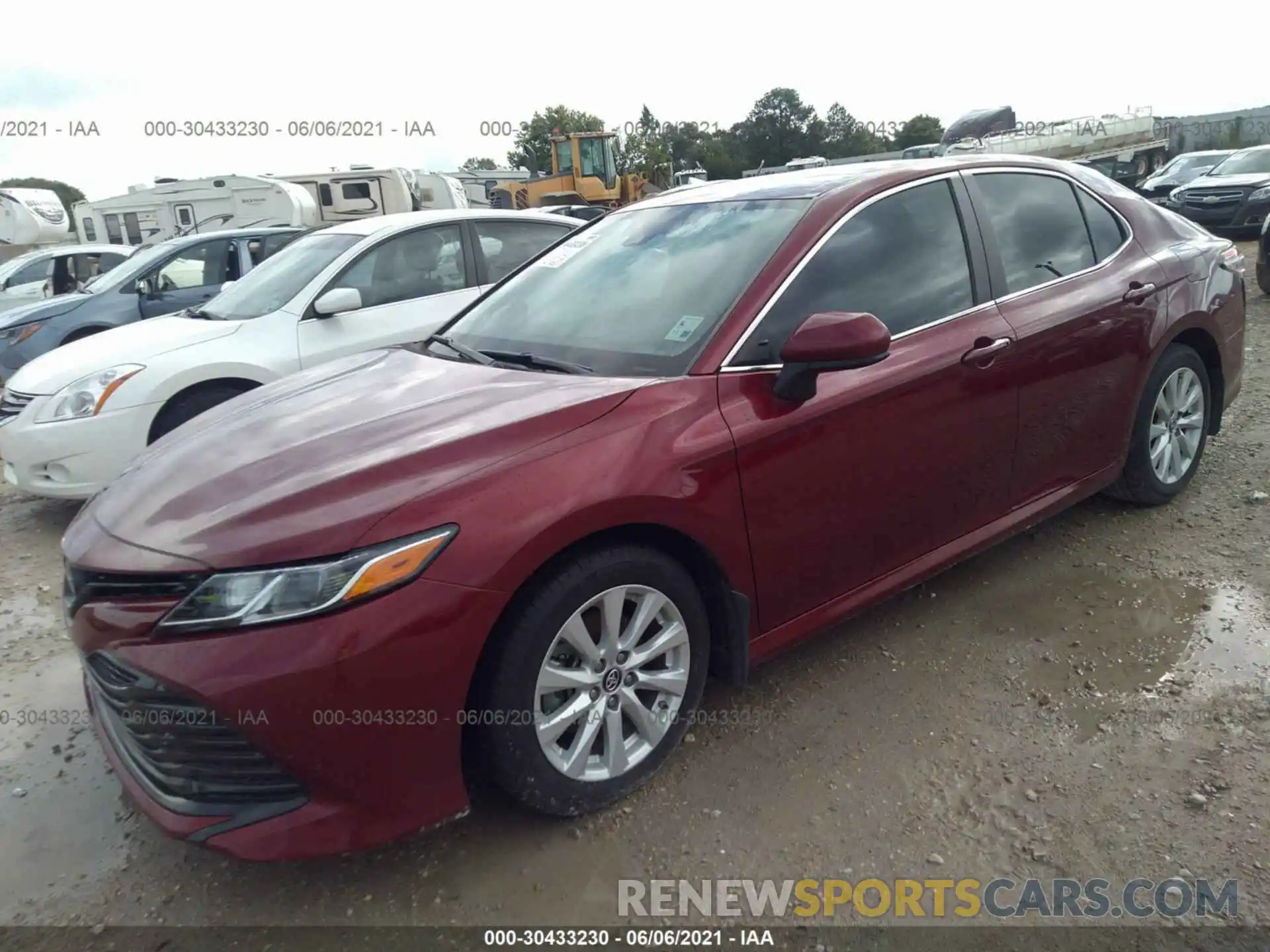 2 Photograph of a damaged car 4T1B11HK3KU683501 TOYOTA CAMRY 2019