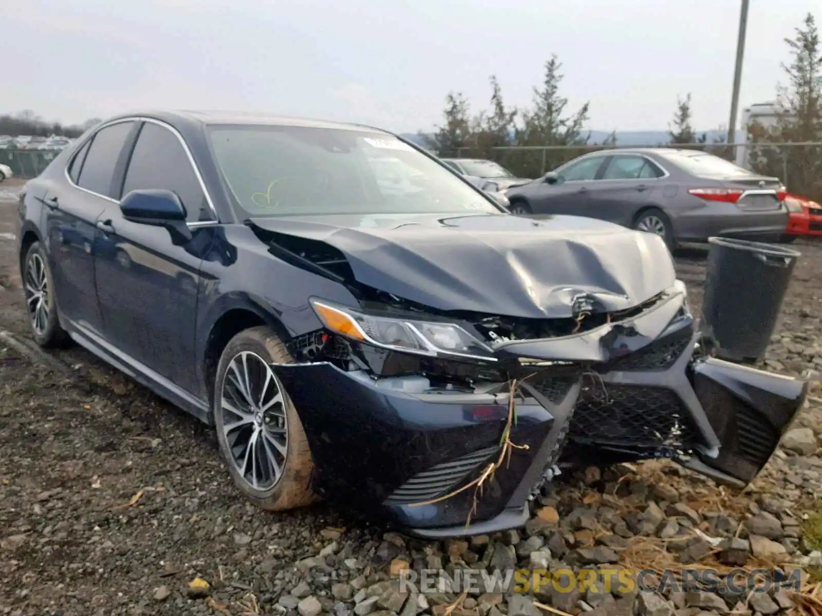 1 Photograph of a damaged car 4T1B11HK3KU683997 TOYOTA CAMRY 2019