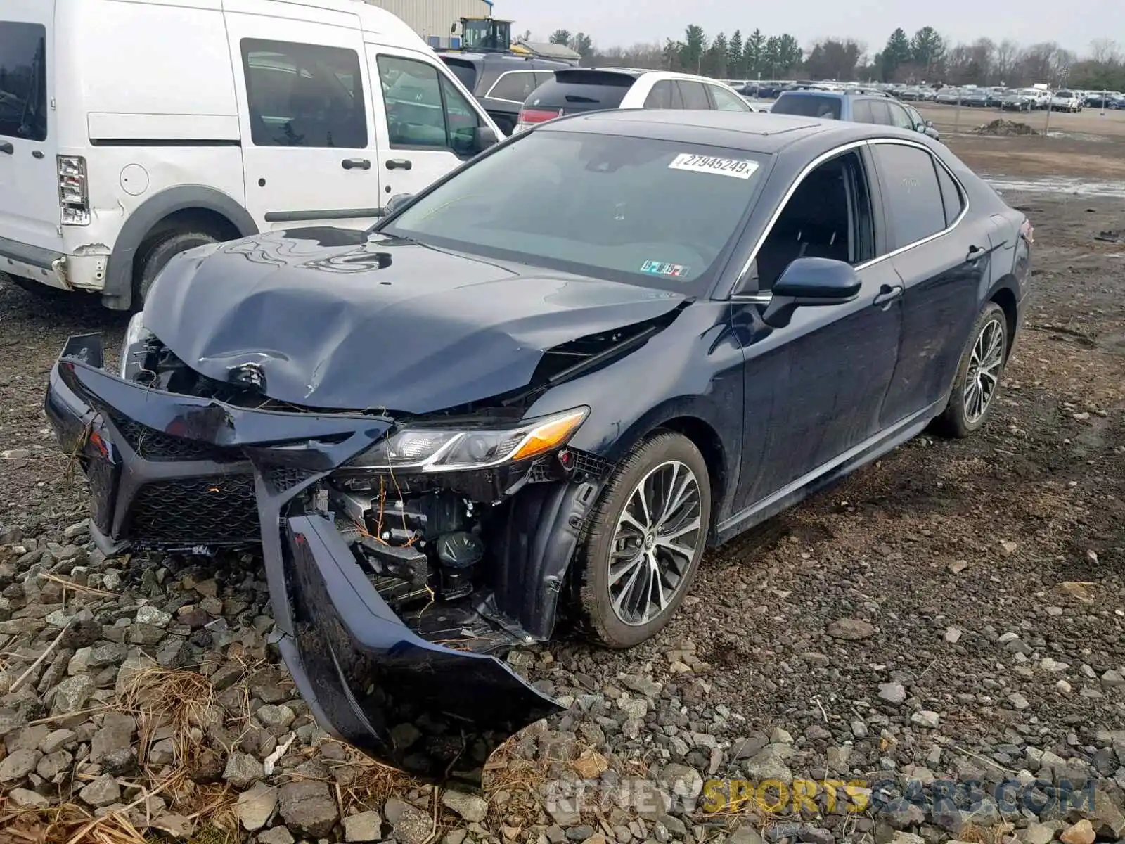 2 Photograph of a damaged car 4T1B11HK3KU683997 TOYOTA CAMRY 2019