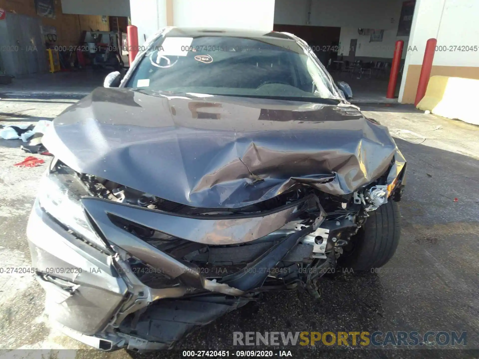 6 Photograph of a damaged car 4T1B11HK3KU684907 TOYOTA CAMRY 2019