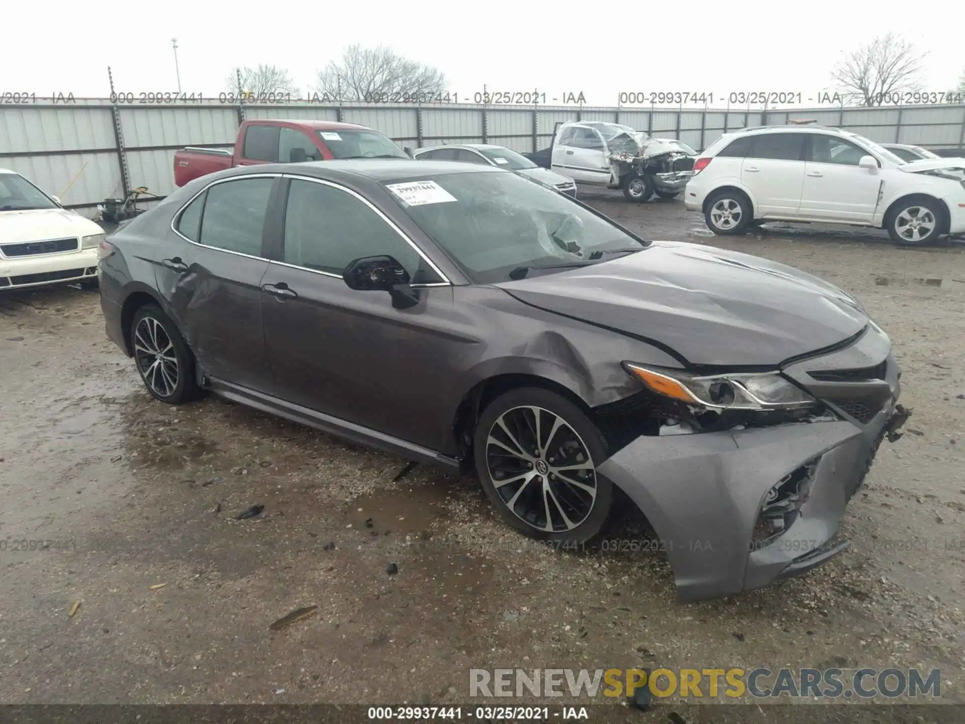 1 Photograph of a damaged car 4T1B11HK3KU685457 TOYOTA CAMRY 2019