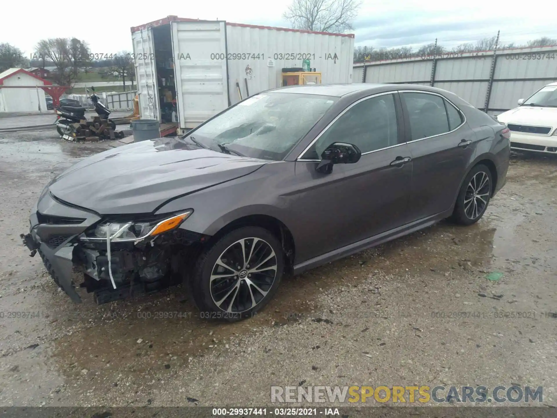 2 Photograph of a damaged car 4T1B11HK3KU685457 TOYOTA CAMRY 2019