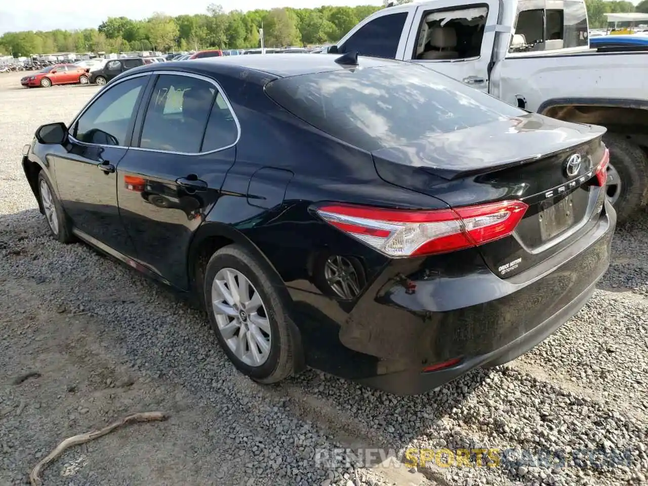 3 Photograph of a damaged car 4T1B11HK3KU685586 TOYOTA CAMRY 2019