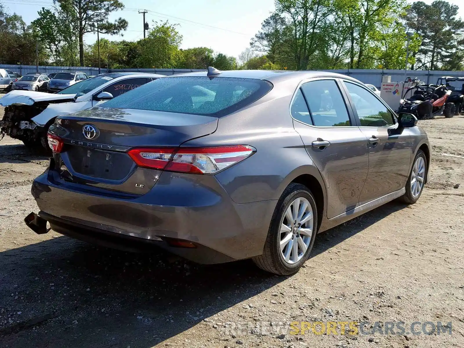 4 Photograph of a damaged car 4T1B11HK3KU687628 TOYOTA CAMRY 2019