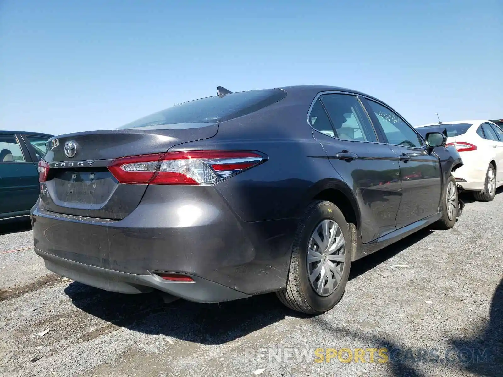 4 Photograph of a damaged car 4T1B11HK3KU687824 TOYOTA CAMRY 2019