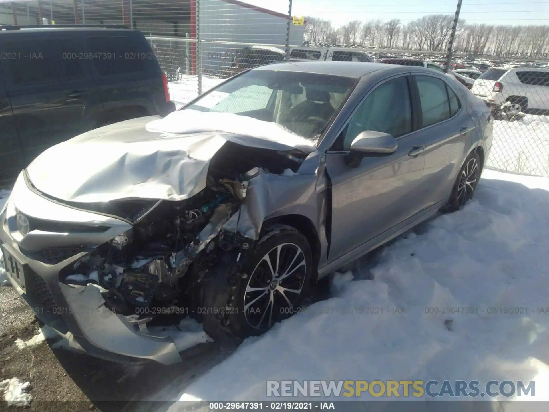 2 Photograph of a damaged car 4T1B11HK3KU687998 TOYOTA CAMRY 2019