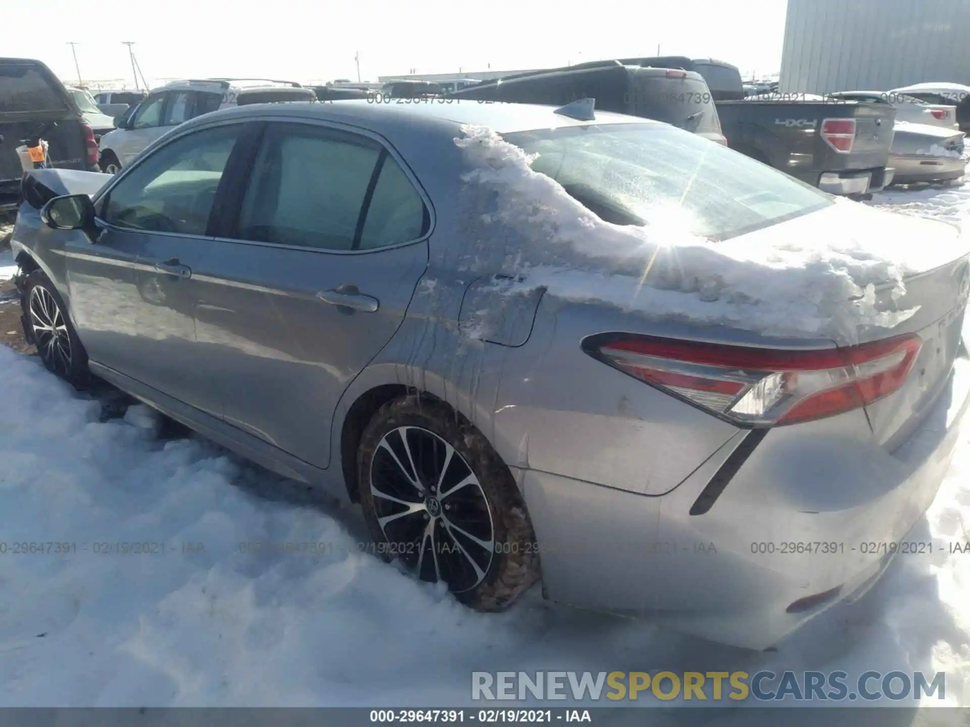 3 Photograph of a damaged car 4T1B11HK3KU687998 TOYOTA CAMRY 2019