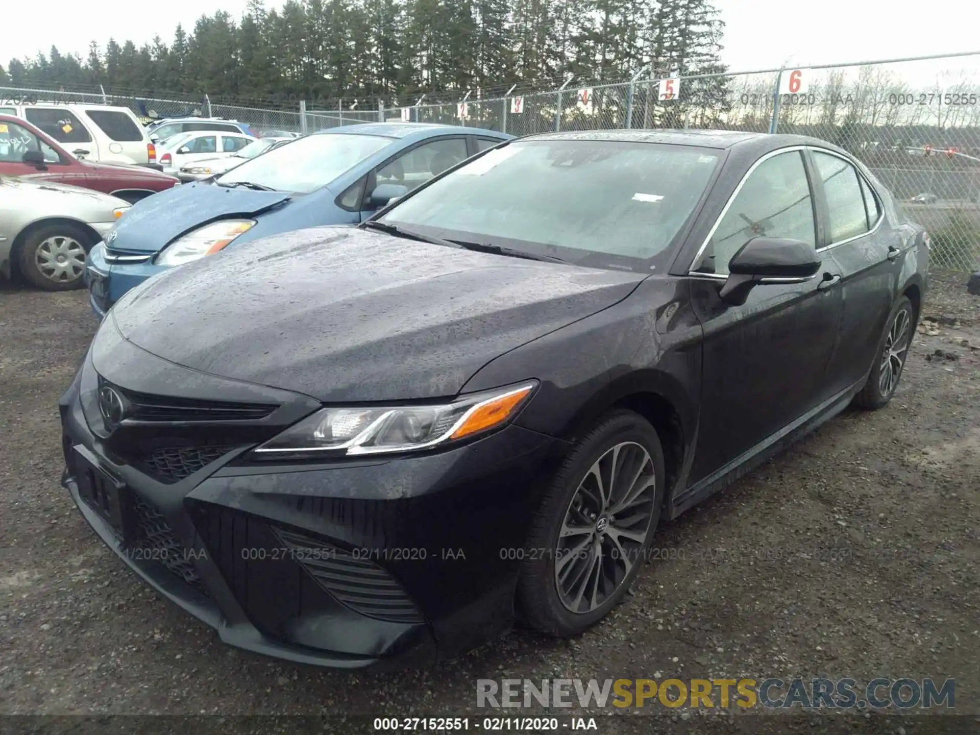 2 Photograph of a damaged car 4T1B11HK3KU688648 TOYOTA CAMRY 2019