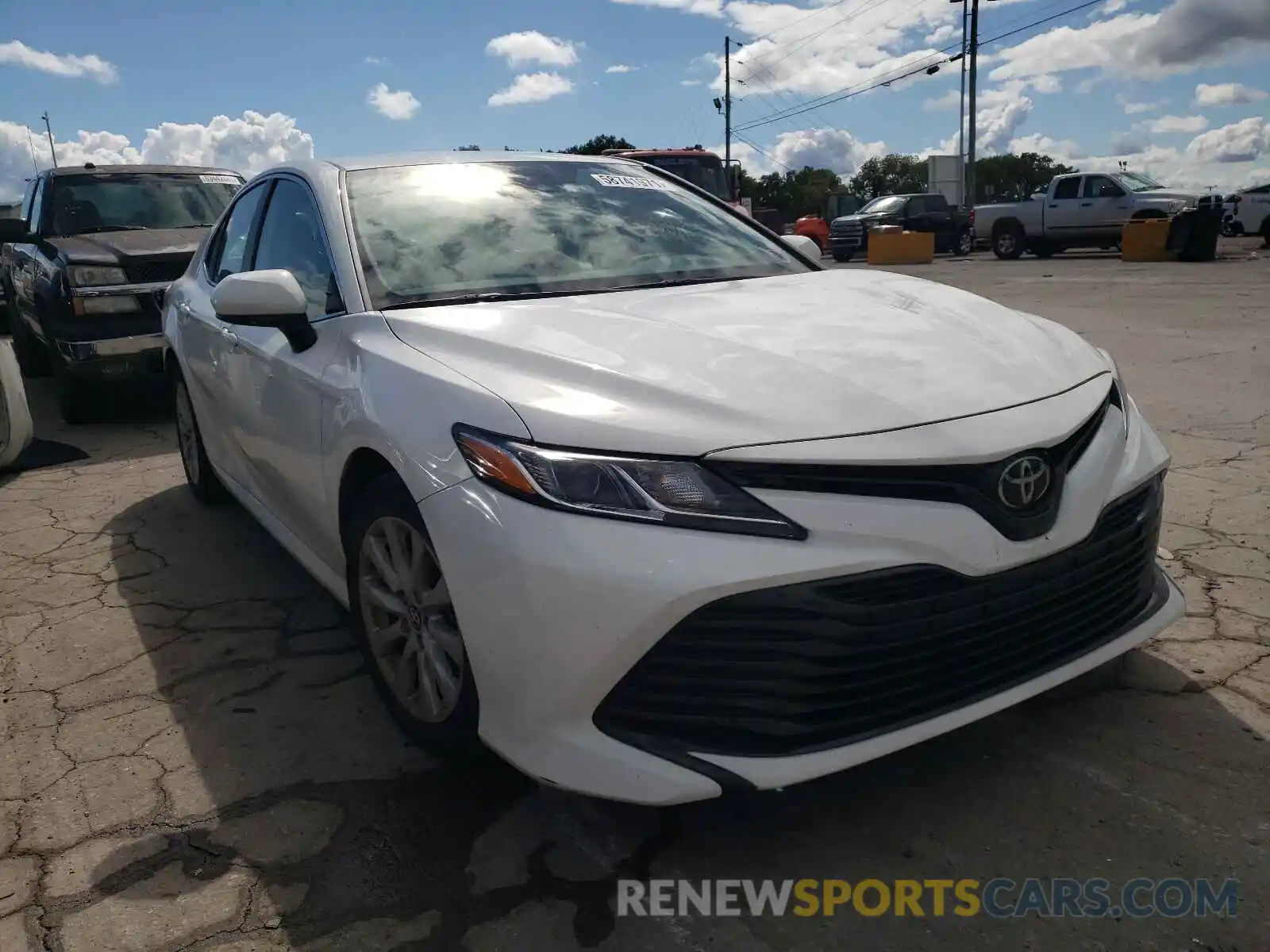 1 Photograph of a damaged car 4T1B11HK3KU688715 TOYOTA CAMRY 2019