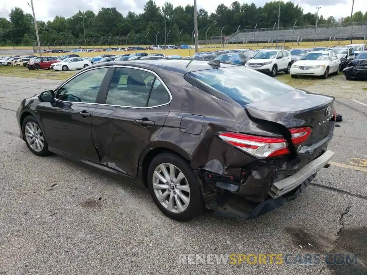 3 Photograph of a damaged car 4T1B11HK3KU688908 TOYOTA CAMRY 2019