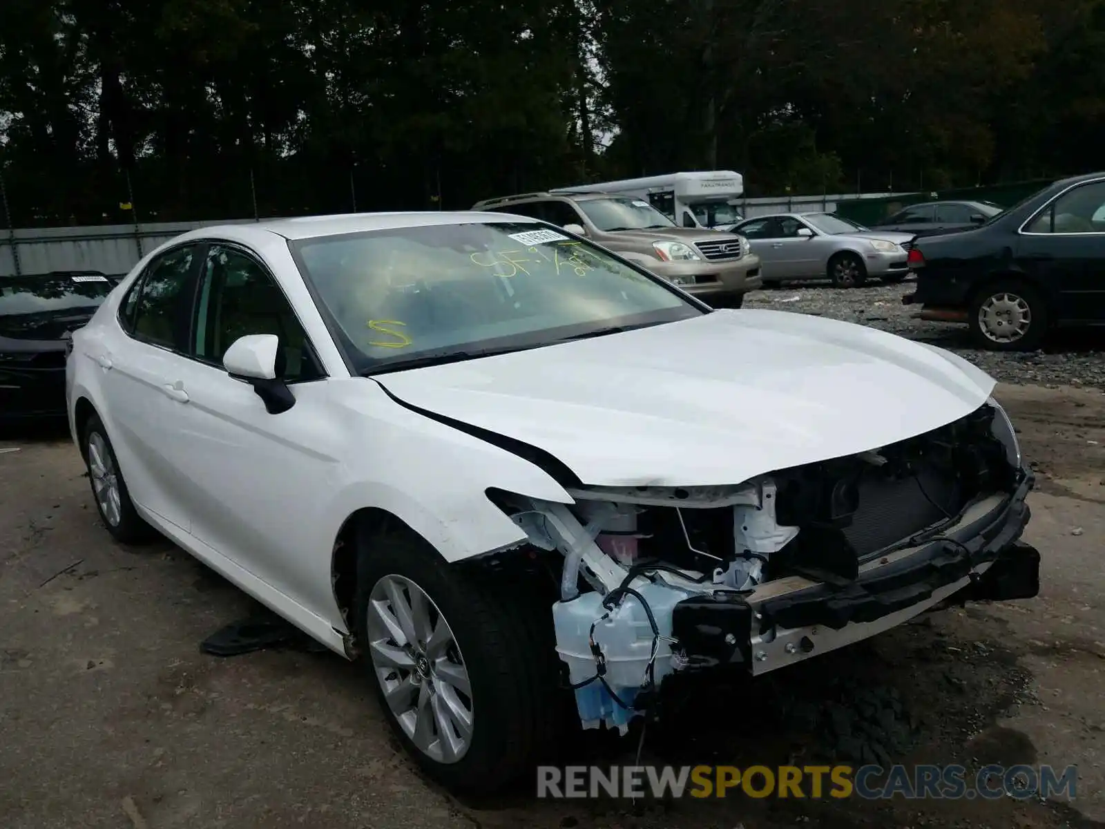 1 Photograph of a damaged car 4T1B11HK3KU689671 TOYOTA CAMRY 2019