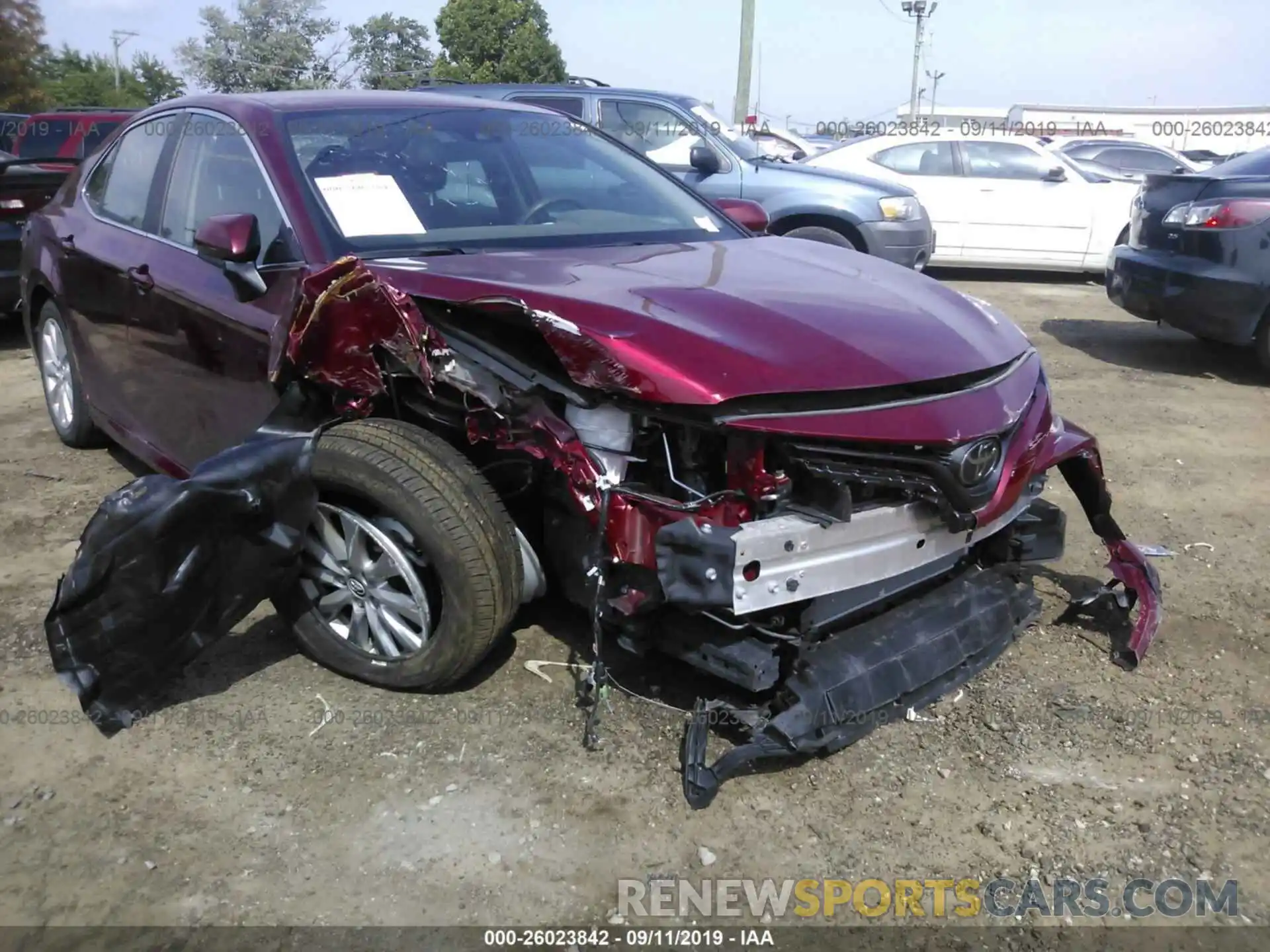 6 Photograph of a damaged car 4T1B11HK3KU690559 TOYOTA CAMRY 2019