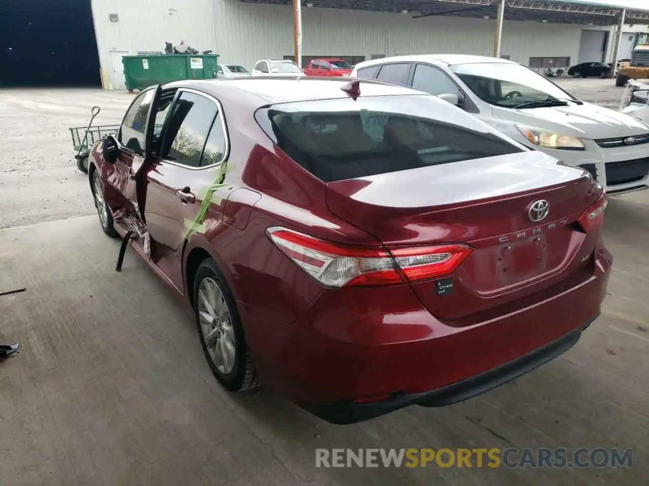 3 Photograph of a damaged car 4T1B11HK3KU690836 TOYOTA CAMRY 2019