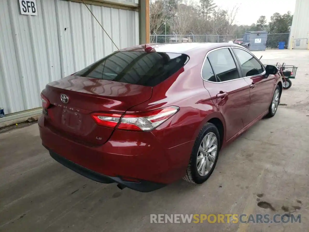 4 Photograph of a damaged car 4T1B11HK3KU690836 TOYOTA CAMRY 2019