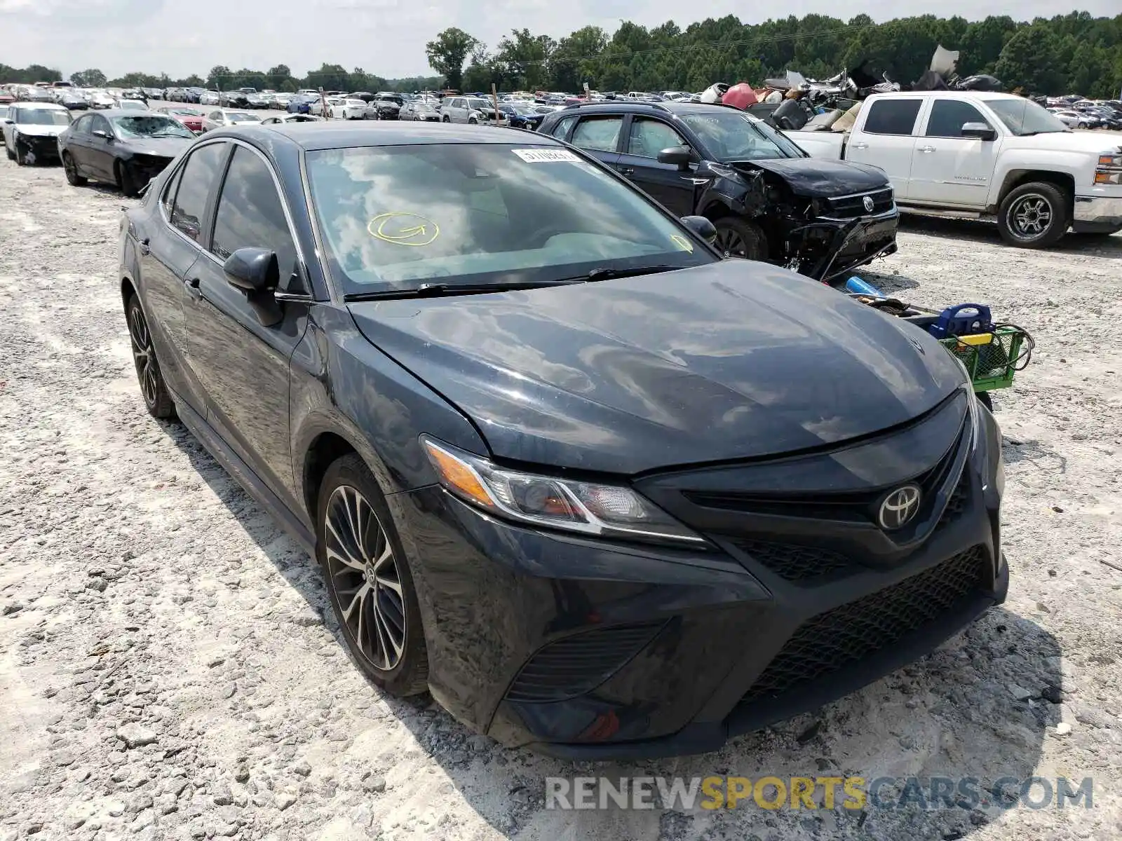 1 Photograph of a damaged car 4T1B11HK3KU690853 TOYOTA CAMRY 2019