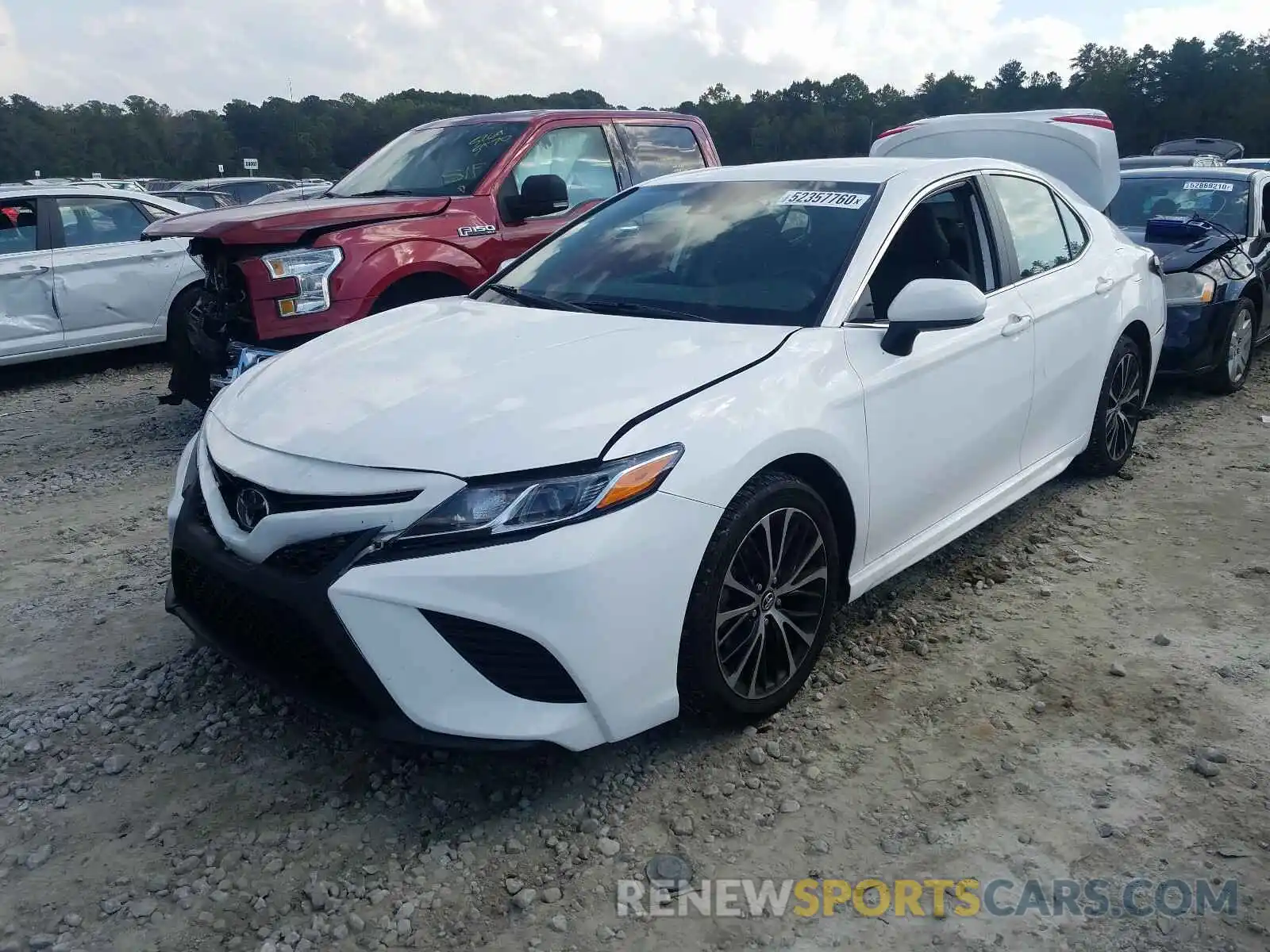 2 Photograph of a damaged car 4T1B11HK3KU691307 TOYOTA CAMRY 2019