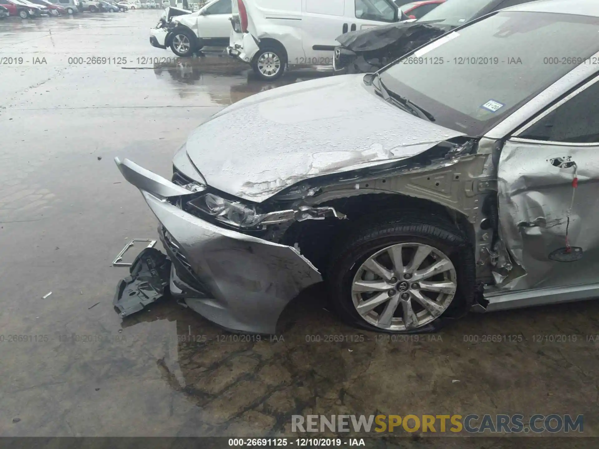 6 Photograph of a damaged car 4T1B11HK3KU691694 TOYOTA CAMRY 2019