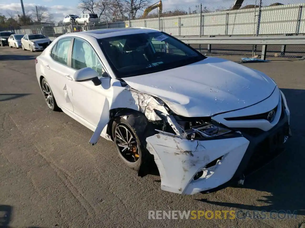 1 Photograph of a damaged car 4T1B11HK3KU692196 TOYOTA CAMRY 2019